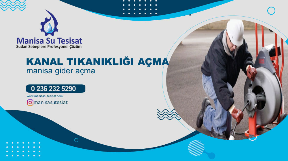 Kanal Tıkanıklığı Açma